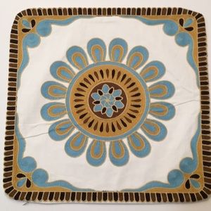 Embroidered Pillow Cushion Slip Cover